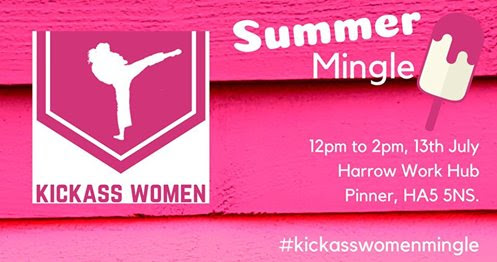 “KickAss Women Mingle” Friday 13th July 12pm to 2pm